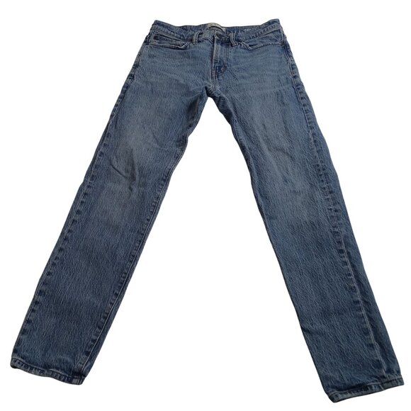Madewell Relaxed Taper Jeans Mens Size 30 x 32 Light Wash Blue Denim NC555 - Picture 1 of 14